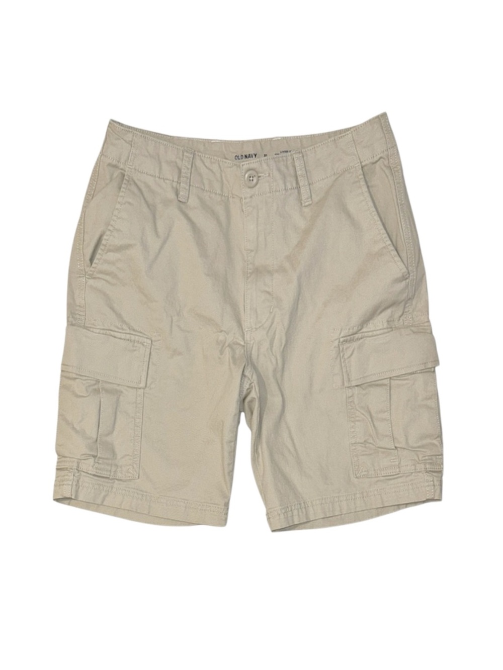 OLD NAVY Men's Khaki Cargo Pocket Shorts Size 31 Waist